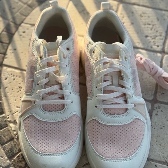 Olukai Pink and White Women's Sneakers - Picture 4 of 4
